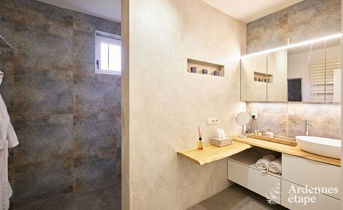 Charmant vakantiehuis voor 8 personen in Hamois met 4 slaapkamers, 3 badkamers, priv�tuin, speelruimte en terras aan het water