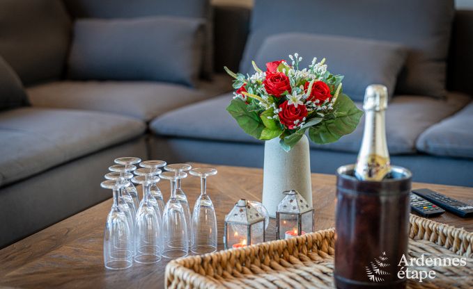 Ruime luxe villa met zwembad in Hastire, Ardennen