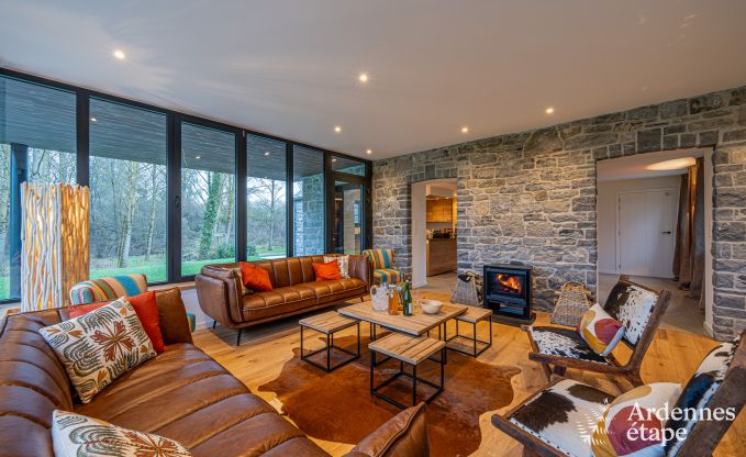 Luxe villa voor 14 personen in Havelange met priv�tuin en moderne voorzieningen in de Ardennen