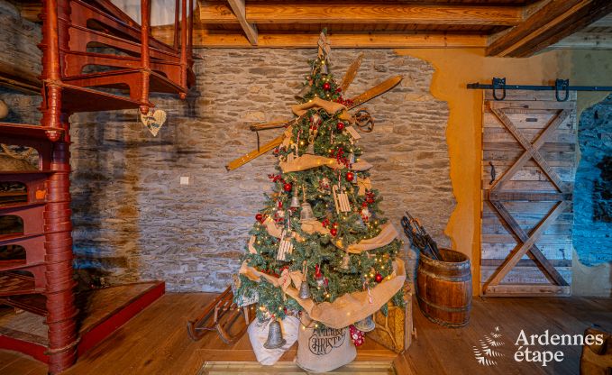 Uniek vakantiehuis voor 6 personen in Houffalize, het hele jaar in kerstsfeer!