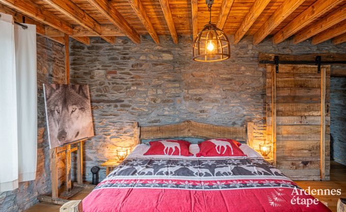 Uniek vakantiehuis voor 6 personen in Houffalize, het hele jaar in kerstsfeer!