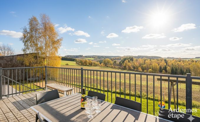 luxe villa in Houffalize: accommodatie voor 18 personen met zwembad, sauna en priv tuin in de Ardennen