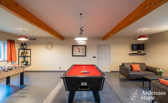 luxe villa in Houffalize: accommodatie voor 18 personen met zwembad, sauna en priv� tuin in de Ardennen