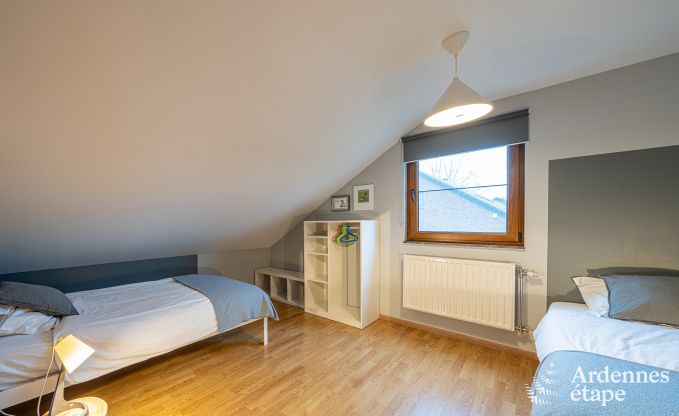 Ruim vakantiehuis voor 8 personen in Houffalize met 4 slaapkamers, ideaal voor een fietsvakantie