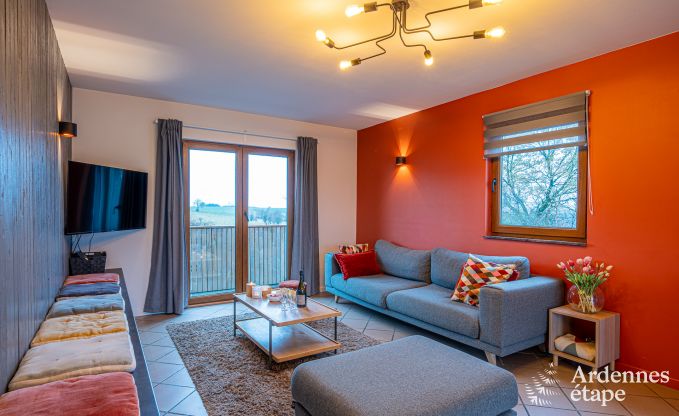 Ruim vakantiehuis voor 8 personen in Houffalize met 4 slaapkamers, ideaal voor een fietsvakantie