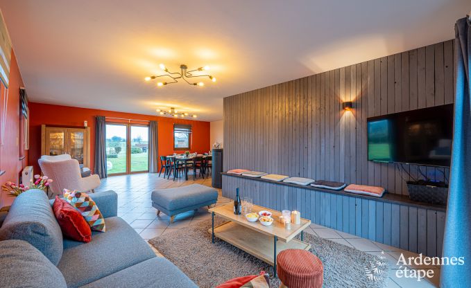 Ruim vakantiehuis voor 8 personen in Houffalize met 4 slaapkamers, ideaal voor een fietsvakantie