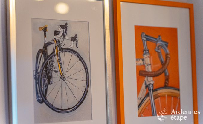 Ruim vakantiehuis voor 8 personen in Houffalize met 4 slaapkamers, ideaal voor een fietsvakantie