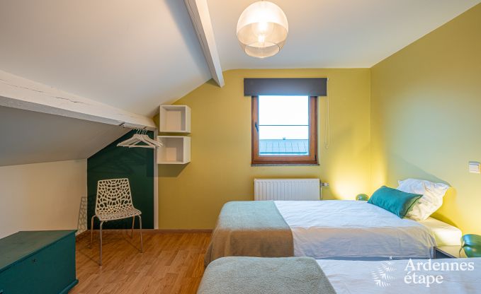 Ruim vakantiehuis voor 8 personen in Houffalize met 4 slaapkamers, ideaal voor een fietsvakantie
