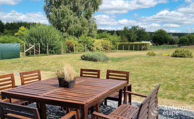 Ruim vakantiehuis voor 8 personen in Houffalize met 4 slaapkamers, ideaal voor een fietsvakantie