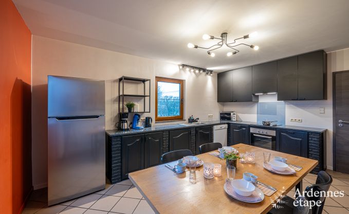 Ruim vakantiehuis voor 8 personen in Houffalize met 4 slaapkamers, ideaal voor een fietsvakantie