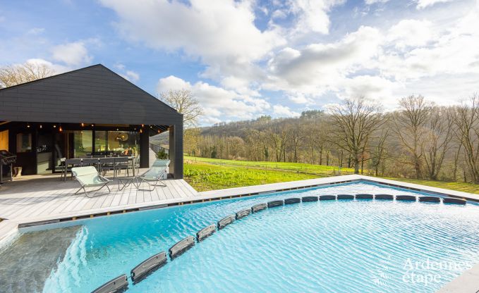 Afgelegen vakantiehuis met zwembad in Houyet, Ardennen