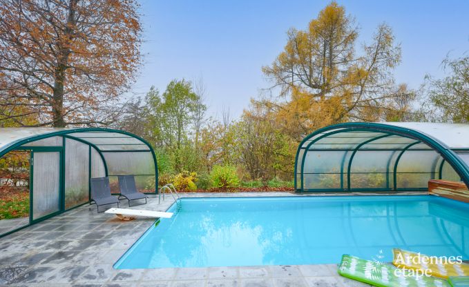 Vakantiehuis met zwembad in Jalhay voor 8 in de Ardennen