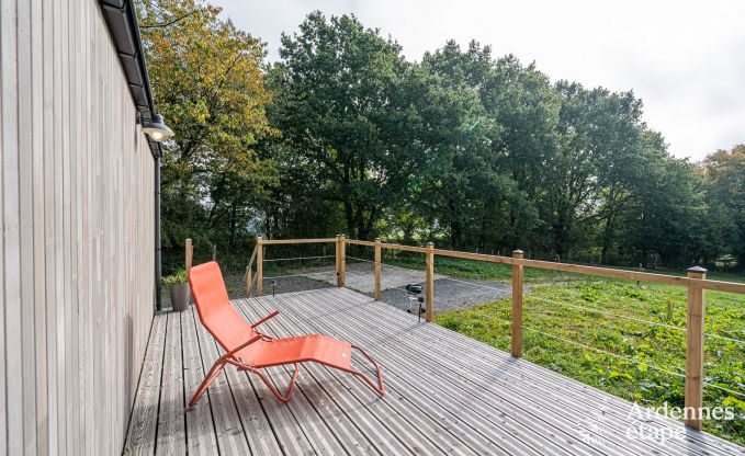 Charmante tiny house voor 4 personen in Lglise met kitchenette, houtkachel en privtuin