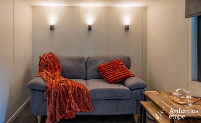 Charmante tiny house voor 4 personen in Lglise met kitchenette, houtkachel en privtuin
