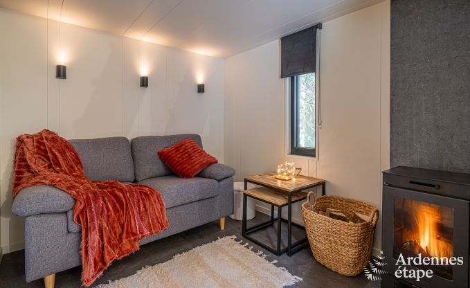 Charmante tiny house voor 4 personen in Lglise met kitchenette, houtkachel en privtuin