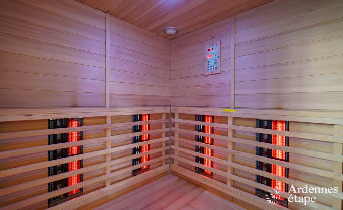 Vakantiehuis in L�glise, Ardennen, 32 personen, grote priv�tuin, sportfaciliteiten, spa, speelkamer, optimaal comfort