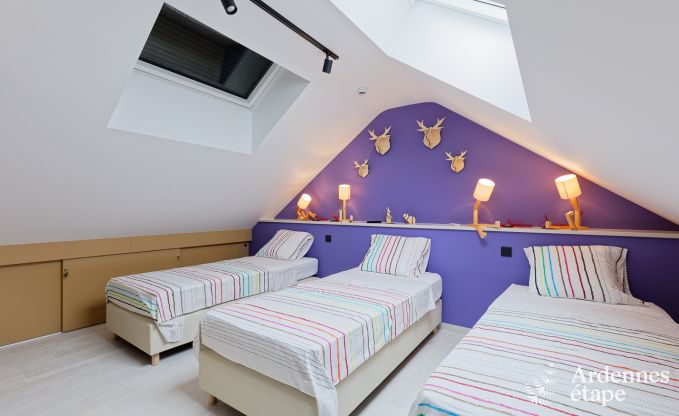 Vakantiehuis voor 7/9 personen combineert comfort en warme sfeer in Libramont