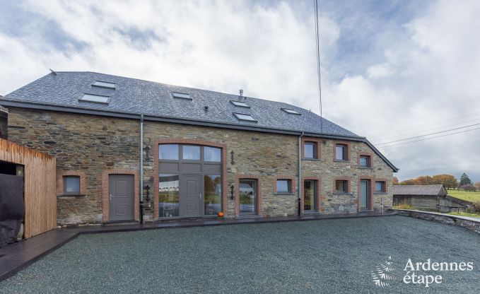 Kindvriendelijk vakantiehuis in Libramont voor 22 personen met tuin en speelkamer