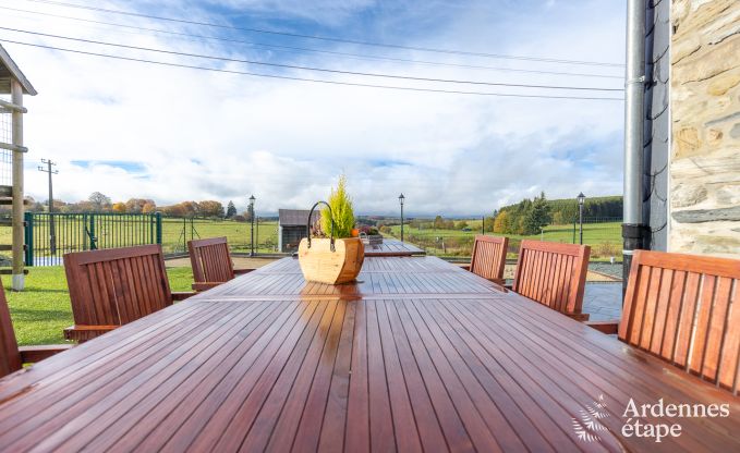 Kindvriendelijk vakantiehuis in Libramont voor 22 personen met tuin en speelkamer