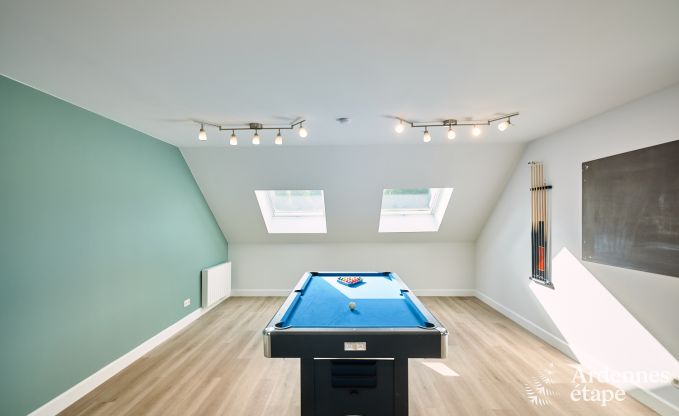 Vakantiewoning in Libramont voor 8  10 personen met speelkamer, terras en tuin in de Ardennen