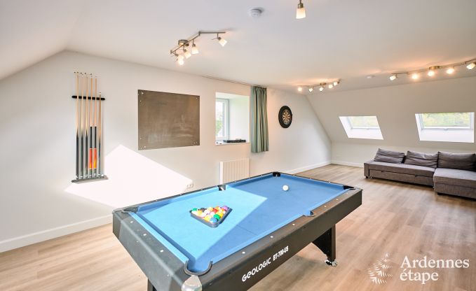 Vakantiewoning in Libramont voor 8  10 personen met speelkamer, terras en tuin in de Ardennen