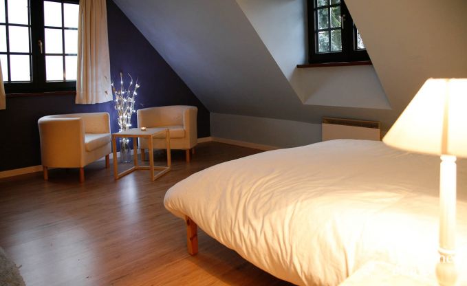 Mooi vakantiehuis met wellnessruimte voor 9 personen te huur in Lierneux