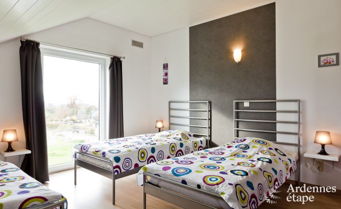 Moderne vakantiewoning voor 8 personen met wellness te huur in Lierneux