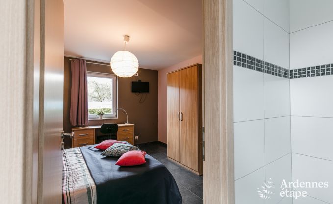 Luxe vakantievilla met sauna en jacuzzi in Lierneux, Belgische Ardennen