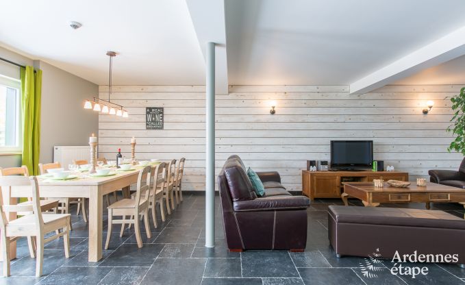Ruim vakantiehuis voor 9 personen te huur op een steenworp van Malmedy
