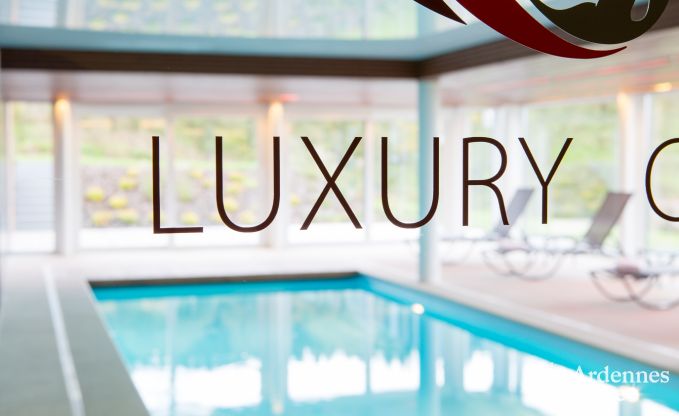 Super-de-luxe vakantievilla voor 8 personen met wellness in Malmedy