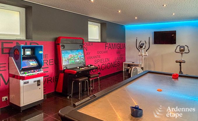 Luxe villa voor 8 personen met extra voorzieningen in Malmedy in de Ardennen