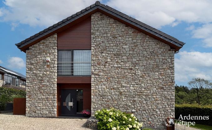 Luxe villa voor 8 personen met extra voorzieningen in Malmedy in de Ardennen