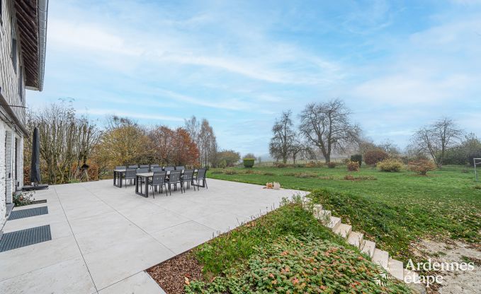 Gezinsvriendelijk vakantiehuis in Malmedy voor 14 personen met kachel, biljart en grote privtuin