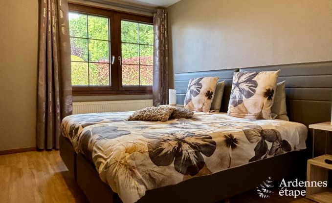 Vakantiehuis met jacuzzi, sauna, spelen en mooi uitzicht op de hoogten van Malmedy voor 6/8 personen in de Ardennen