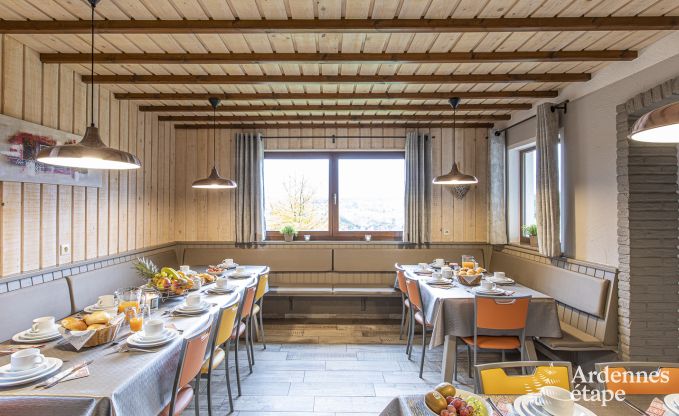 Chalet in Malmedy voor 20/21 personen in de Ardennen