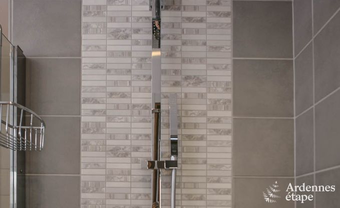 Vakantiehuis met jacuzzi, sauna, spelen en mooi uitzicht op de hoogten van Malmedy voor 6/8 personen in de Ardennen