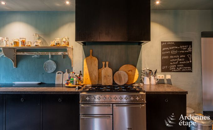 Charmant en stijlvol boerderijtje voor 14 personen en 2 honden in Manhay