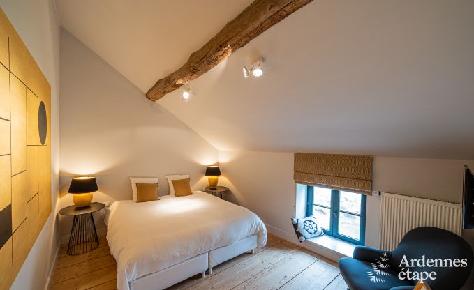 Charmant en stijlvol boerderijtje voor 14 personen en 2 honden in Manhay