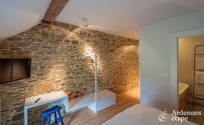 Charmant en stijlvol boerderijtje voor 14 personen en 2 honden in Manhay