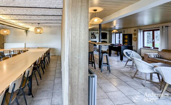 Ruim vakantiehuis voor 30 personen in Manhay, Ardennen