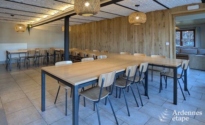 Ruim vakantiehuis voor 30 personen in Manhay, Ardennen