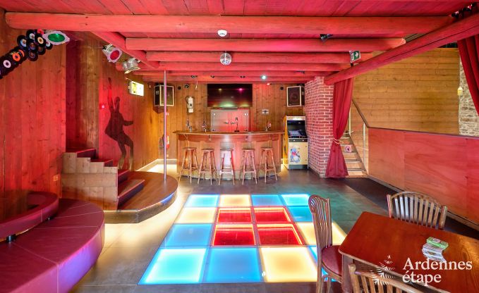 Vakantiehuis in Manhay voor 20 personen met 7 slaapkamers, eigen discotheek en bioscoop