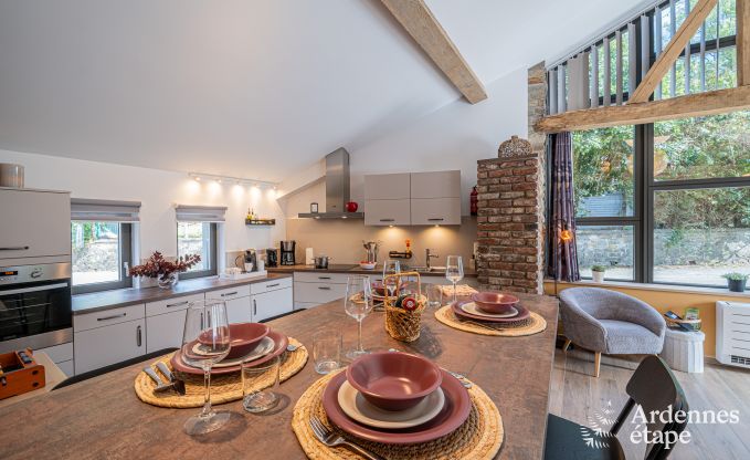 Gezinsvriendelijk en modern ingericht vakantiehuis Oster voor 4 personen met priv�terras en tuin