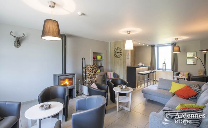 Vakantiehuis met sauna en spellen in Manhay voor 20 personen in de Ardennen