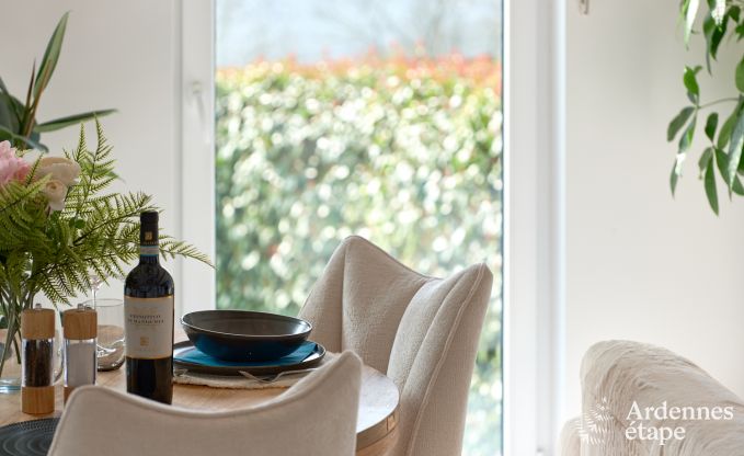 Romantisch vakantiehuis in Marchin voor 2 personen met priv wellness en prachtig uitzicht