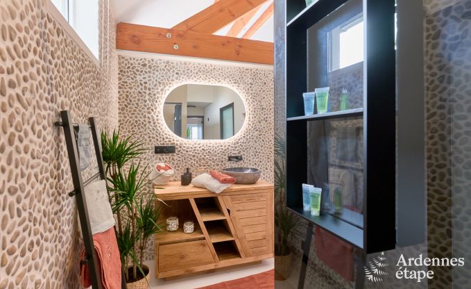 Romantisch vakantiehuis in Marchin voor 2 personen met priv wellness en prachtig uitzicht