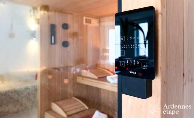 Romantisch vakantiehuis in Marchin voor 2 personen met priv wellness en prachtig uitzicht