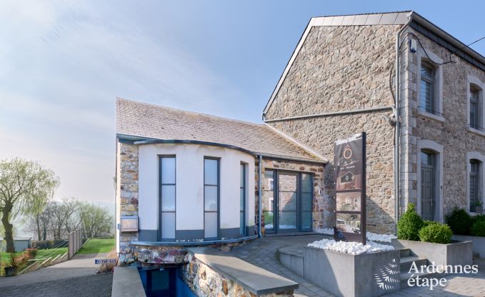 Romantisch vakantiehuis in Marchin voor 2 personen met priv wellness en prachtig uitzicht