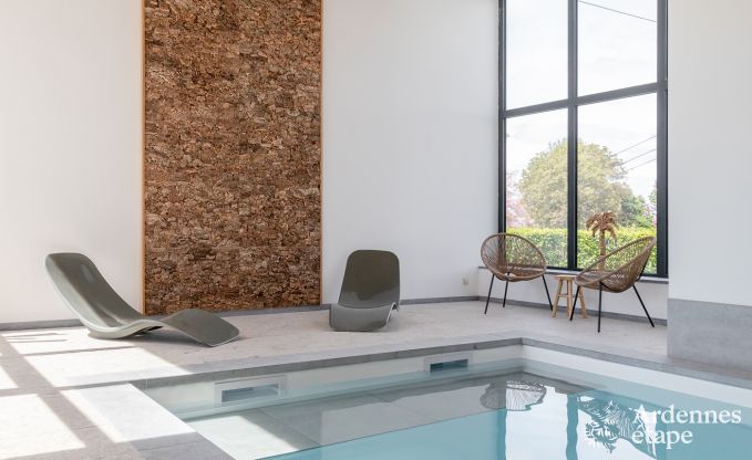 Luxueuze vakantiewoning voor 4 personen met zwembad in Maredsous