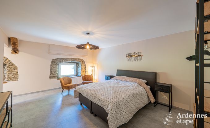 Rolstoeltoegankelijke vakantiewoning in Martelange voor 9 personen met privtuin